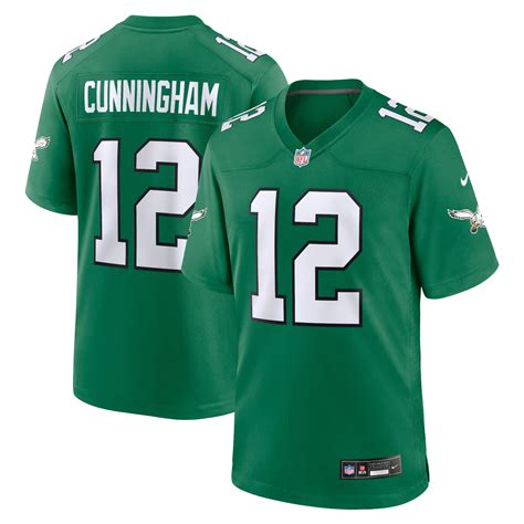 Men's Nike Randall Cunningham Kelly Green Philadelphia Eagles Alternate ...