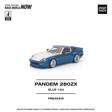 POP RACE PANDEM 280ZX BLUE | Miniature Store