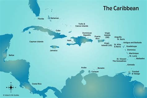 Caribbean Map | Island Life Caribbean