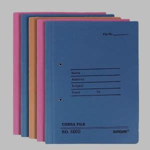 Pre Hard Cobra File Spring File Folder for documents( Set of 5 Files ...