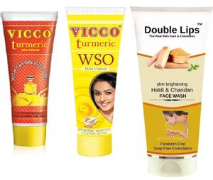 VICCO Turmeric Skin Cream 15G & WSO Price in India - Buy VICCO Turmeric ...