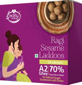 Early Foods Ragi Sesame Laddoos Box Price in India - Buy Early Foods ...