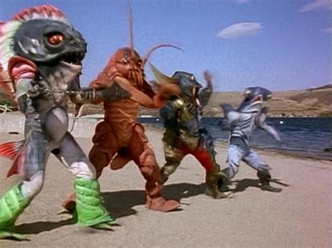 Image result for Alien Rangers vs Fish
