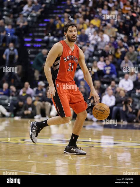 Toronto Raptors' Greivis Vasquez (21) in action during the first half ...