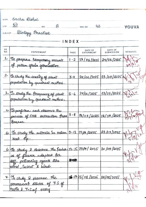Biology Practical Report: Experiments on Plant Population & DNA ...
