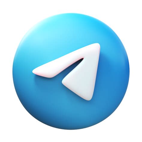 3D Fluency Style Vector Illustrations in PNG and SVG | Telegram logo ...