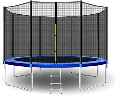 REZNOR 16 Feet Trampoline with Enclosure Safety Net & Jumping Pad for ...