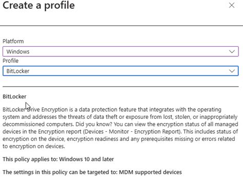 Image result for Intune BitLocker