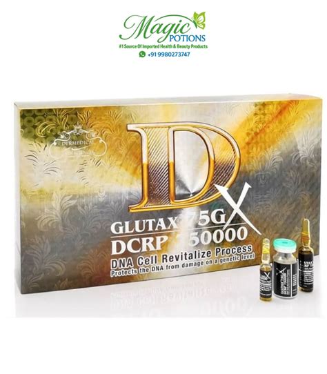 Obtain Glutax 75GX DCRP 750000 DNA Cell Revitalize Process