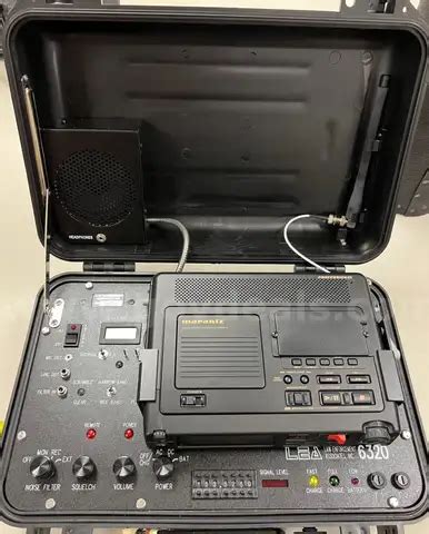 Lot #7 - LEA 6320 Law Enforcement Police Audio Surveillance Recorder ...