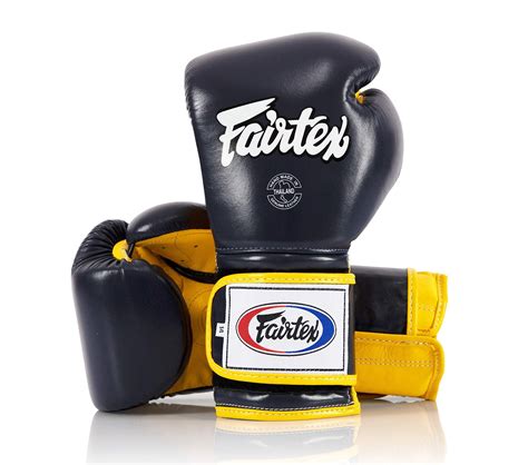 Fairtex BGV9 Mexican Style Blue Yellow Muay Thai Boxing Glove - Heavy ...
