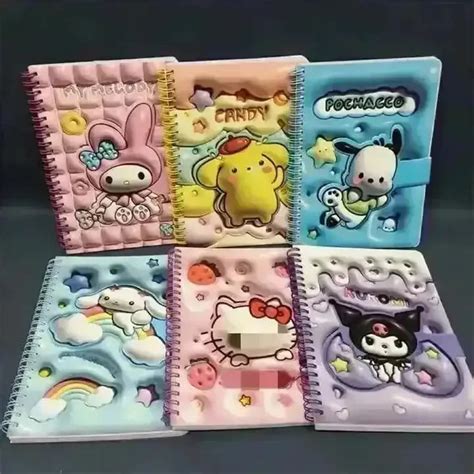 Sanliou 3D Kawaii Notebook Kuromi & Friends