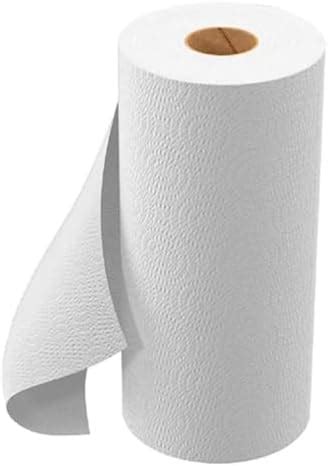 VOIISH Kitchen Paper Towel Roll - Thick and Strong 4-Ply Sheets for ...