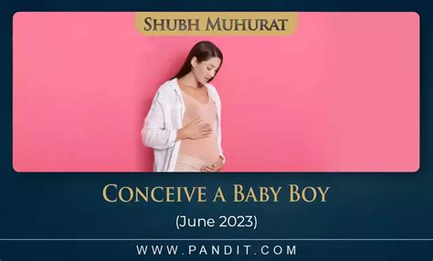 Shubh Muhurat To Conceive A Baby Boy 2025 - Pandit.com
