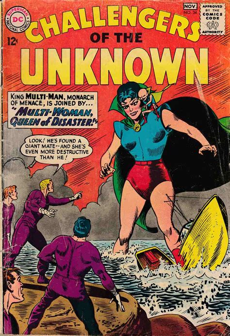 Back Issues / DC BackIssues / Challengers of the Unknown (1958 DC ...