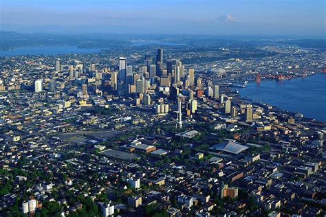 美国的西雅图城市风光摄影原片素材_大图网图片素材