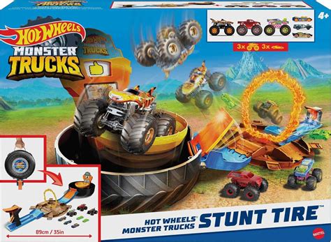 Hot Wheels Toy Monster Trucks Playset, Tire-Shaped India | Ubuy
