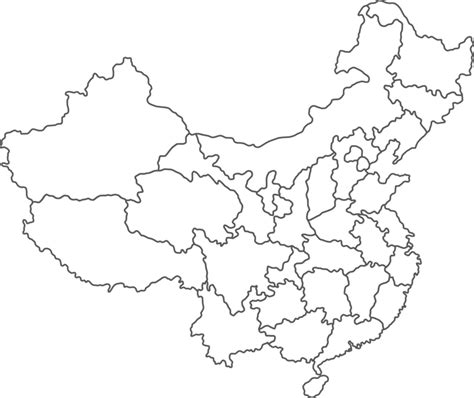 China Map PNG 的图像结果