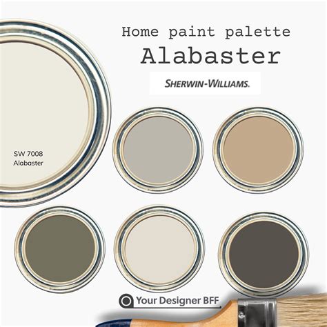 Sw Alabaster Color Palette