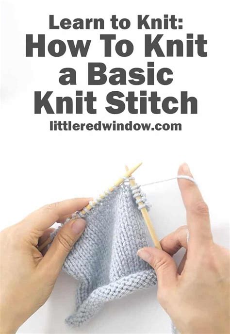 Image result for Learn to Knit Tutorial