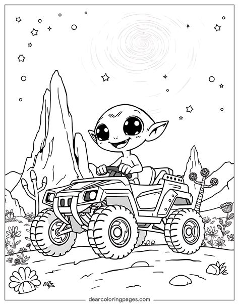 Image result for Alien Coloring Pages