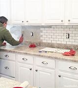 Image result for How to Install Tile Backsplash Kitchen