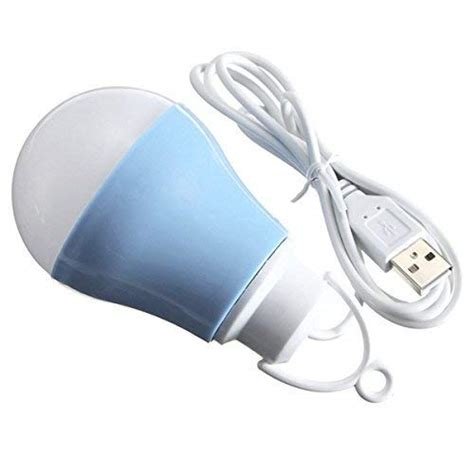 Buy Cospex USB Mini Led Cool White Night Light Bulb for Portable ...