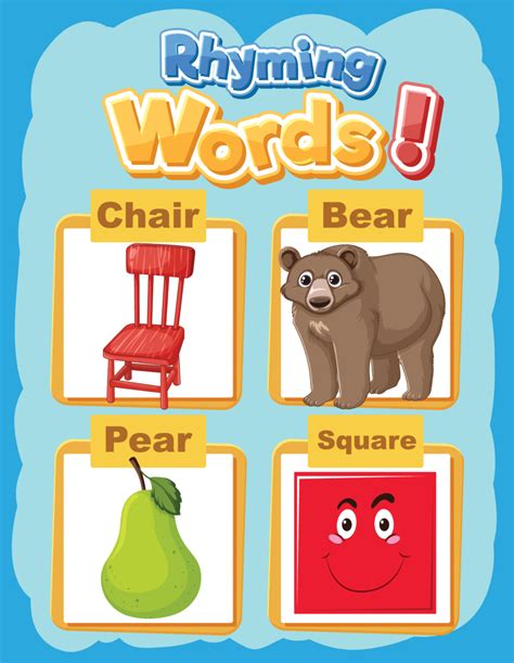 Rhyming Words for Kindergarten (Free Printables) | ABCmouse