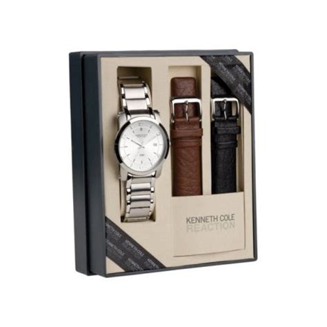 Kenneth Cole Men's KC5128 Reaction Box Set Watch : Kenneth Cole: Amazon ...