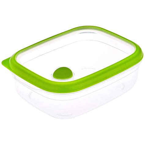 Buy Amazon Brand - Solimo Plastic Container- 1 Liter, Green Online at ...