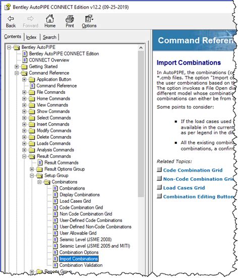 Image result for AutoPIPE Load Combinations