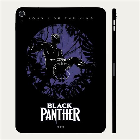 Apple iPad Air 5th Gen 2022 Black Panther in Black Movies Tablet Skins