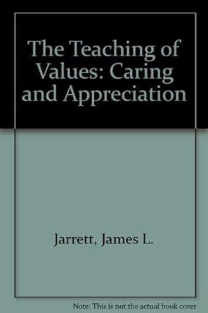 Buy Teaching Values:Caring & Apprc: Caring and Appreciation Book Online ...