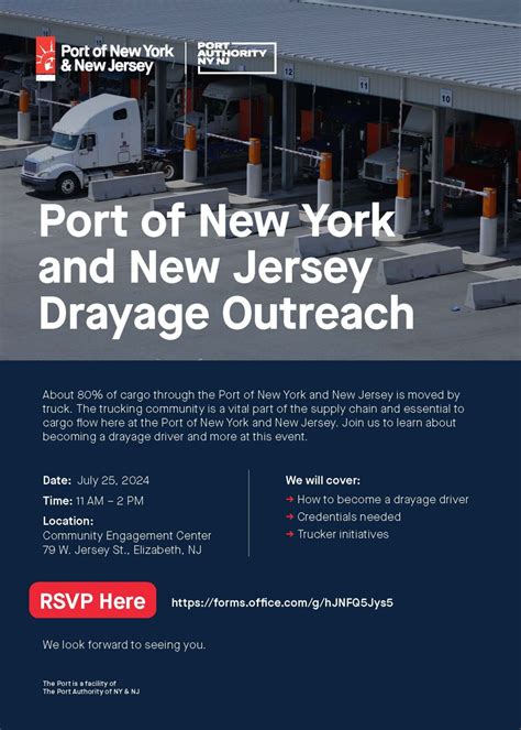 About 80% of cargo through the Port of New York and New Jersey is moved ...