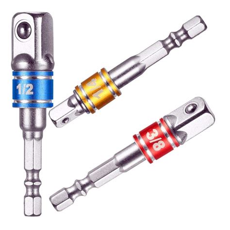 Impact Grade Socket Adapter Extension Set,Drill Socket Wrench Adapter ...