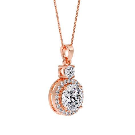 ROUND HALO BABY PENDANT – ecosparckle