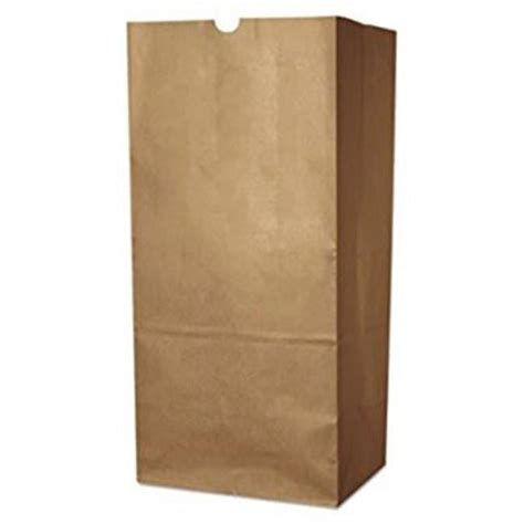 BAG SK1857 10.12 x 6.75 x 14.37 in. 57 lbs Kraft 0.13 BBL Paper Grocery ...