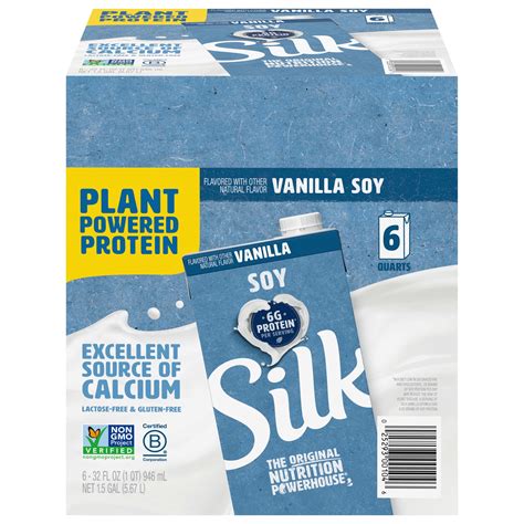 Vanilla Soy Milk Nutrition Facts at Michael Mullett blog