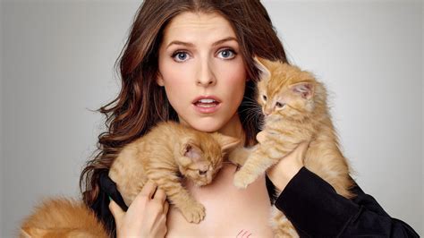 Download wallpaper girl, Anna, woman, nothing, model, cats, actress ...