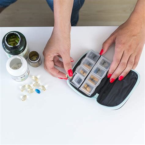 Buy Made Easy Kit Pill Case - Medicine Organizer Box with Removable ...
