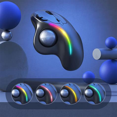 PEIOUS Trackball Mouse Wireless - Ergonomic India | Ubuy