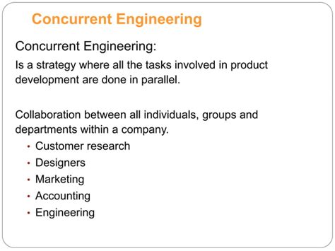 Image result for Integrated Concurrent Engineering