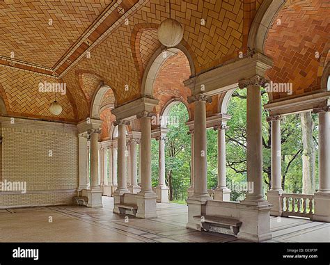 Prospect Park Tennis Shelter, Brooklyn, New York Stock Photo - Alamy
