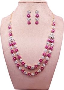 REPLICA JEWELS Sterling Silver Gold-plated Multicolor Jewellery Set ...