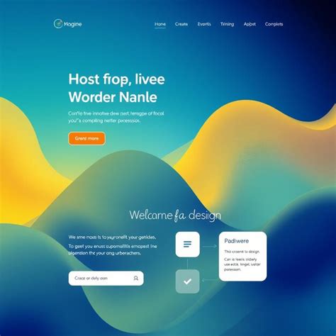 Abstract digital marketing creative minimalist website home page design ...