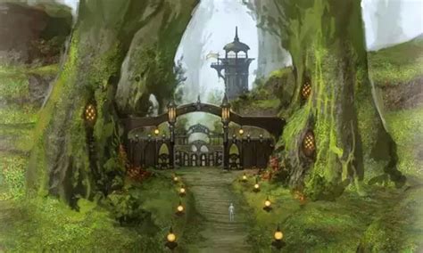 《最终幻想14》场景概念设计欣赏_游戏_火星时代