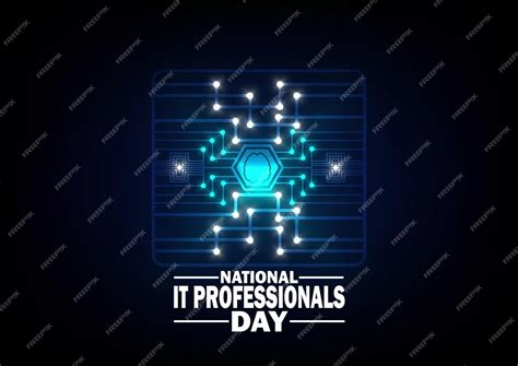 Premium Vector | National It Professionals Day Holiday concept Template ...