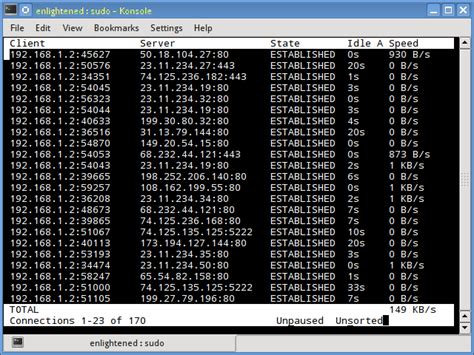 18 Commands to Monitor Network Bandwidth on Linux server - BinaryTides