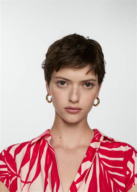 Print wrap dress - Women | MANGO USA