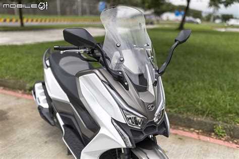 KYMCO DTX CT 試駕｜都會風格 平順卻富含靈活性 - Mobile01